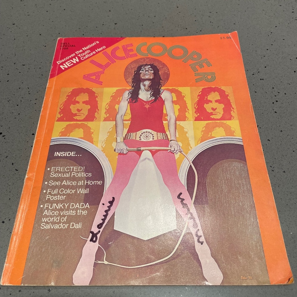 Alice Cooper Billion Dollar Babies program
